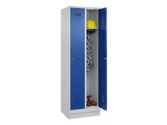 locker,HxBxD 1950x600x500mm,2vak,vak B 300mm,cil.-slot,sokkel