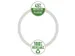 Sorteermap Leitz Recycle 12 vak karton zwart