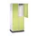 grootvolume garderobekast,HxBxD 1950x820x500mm,2x2vak.,vak B 360mm