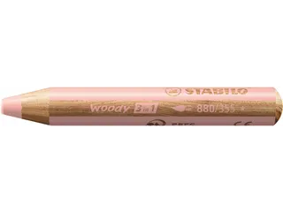Kleurpotloden STABILO 880 woody 3 in 1 multitalent abrikoos - 3