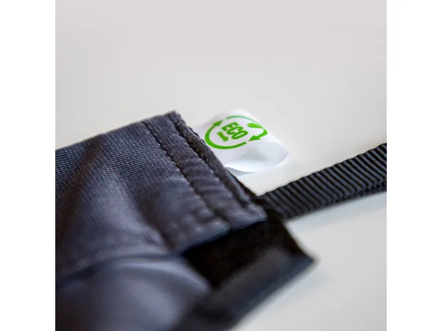 Promotievlag Alu Wind complete set "NOUVEAU" Groen ECO print