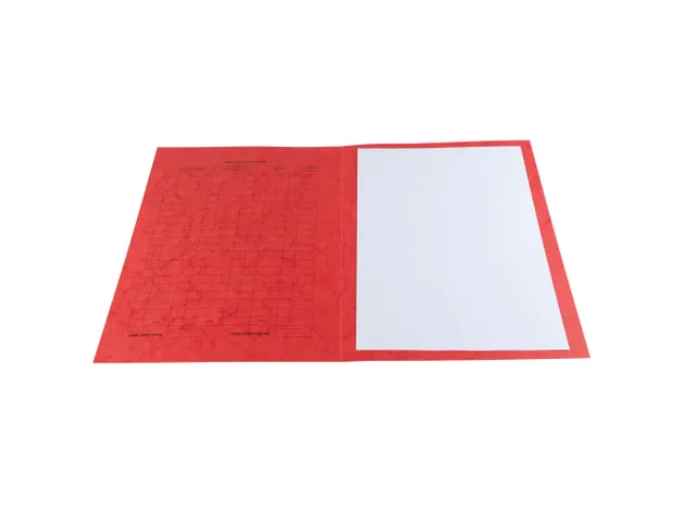 25 Proceduremappen in glanskarton265g/m2 25x32cm Ivoor RooD