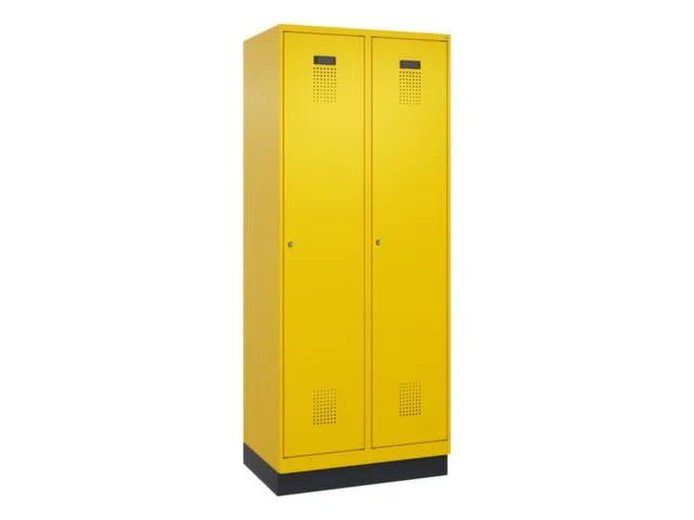 locker voor scheiding van kleding,HxBxD 1950x800x500mm,2vak