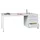 Werkplaatsbureau 1700x800x720mm 3laden Rechts Ral7035 Front Ral3000