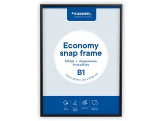 Kliklijst Europel Economy B1 25Mm Zwart - 8