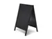 Panneau trottoir Modèle A bois noir 55x85cm