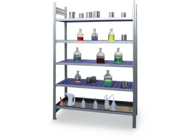 Stelling Basisveld 2000x1300x600mm Bijtende Vloeistoffen