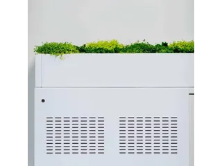 Plantenbak voor schuifdeurkast Claudius N 180 cm Wit - 3
