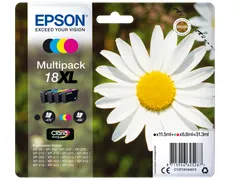 Epson 18XL T1816 multipack 4 inktcartridges hoge capaciteit C13T181640