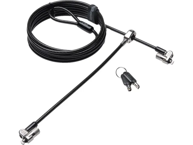 Kensington Twin Microsaver 2.0 Keyed Lock Laptopslot