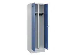locker voor scheiding van kleding,HxBxD 1950x600x500mm,2vak
