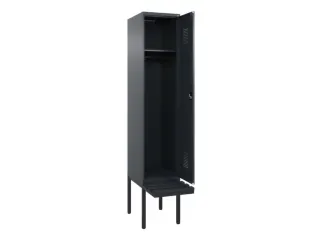 locker met bank,HxBxD 2120x400x815mm,1vak,vak B 400mm,cilinderslot - 1