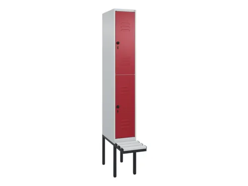 Dubbeldekse dekenkist,HxBxD 2120x300x815mm,1x2vak.,vak B 300mm