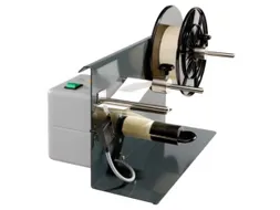 Elektrische Etiketdispenser,V. Voorgesneden/Geponste Etiketten