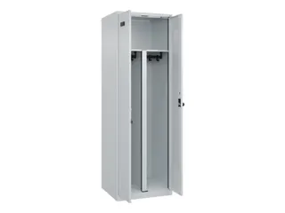 PBM-locker,HxBxD 1850x600x500mm,2vak,vak B 300mm,draaigrendel - 1