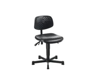 Werkplaatsstoel Zit 440-580mm Gasveer Voetkruis Rechthoekige Staalbuis - 1