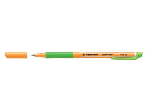 Rollerpen Stabilo Pointvisco Lichtgroen 0.5Mm