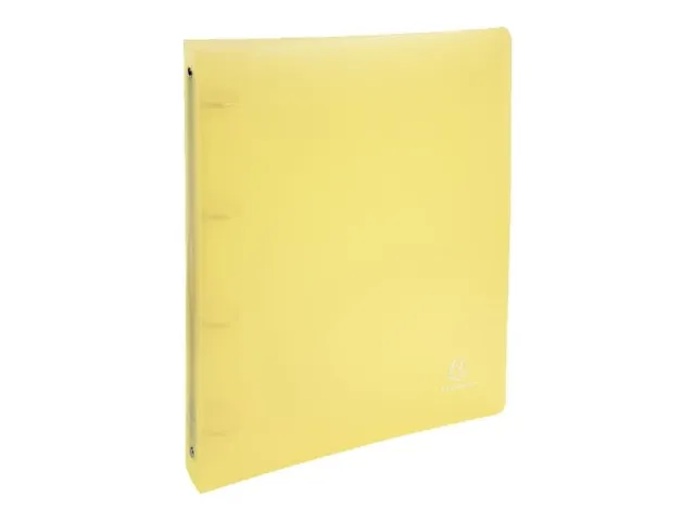 Exacompta Pastel Ringmap A4 Maxi 4 O-ringen 30mm Pastelgeel