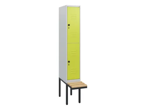 Dubbeldekse dekenkist,HxBxD 1950x300x815mm,1x2vak.,vak B 300mm