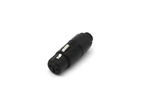 Rean Tiny - Xlr-Adapter Vrouwelijk Naar Mannelijk - Zwart