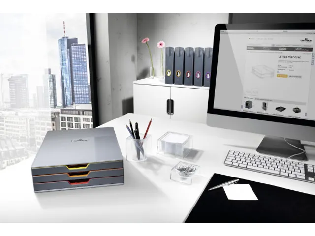 Porte-revues Varicolor gris anthracite