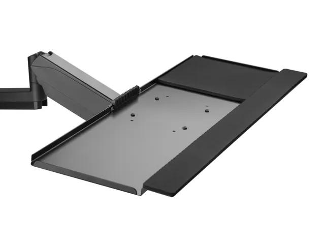 Zit Sta Werkplek Muurbevestiging Zwart