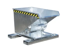 3-zijdig Kantelende Kiepbak 0.60m³ 890x 1010x 1260mm