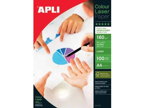 Apli Colour Laser Paper Papier A4 van 160 Gram