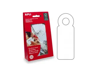 Apli 7004 Draadetiketten 7x19mm Wit, Etui Van 200 Stuks - 2
