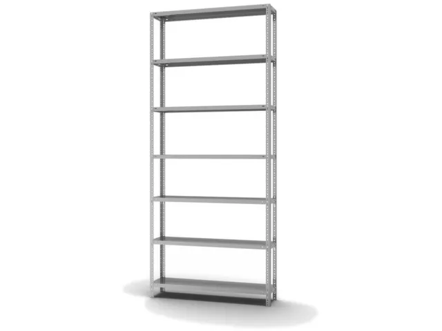 magazijnstelling,grondveld,HxBxD 3000x1300x300mm,vaklast 350kg