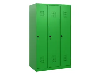schoollocker,HxBxD 1530x900x500mm,3vak,vak B 300mm,draaigrendel - 2