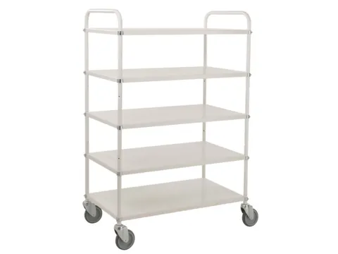 etagewagen,draagverm. 250kg,5etage(s),laadvl. LxB 900x540mm