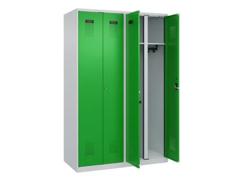 locker voor scheiding van kleding,HxBxD 1850x1200x500mm,4vak