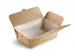 Boîte-repas Fonkels GO!mealbox 2000ml marron 23x14x7,4cm 80pces