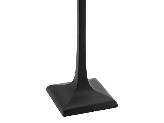 Lampe de table Securit Milano LED rechargeable dimmable taupe-noir