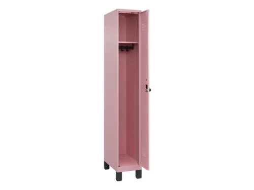 locker,HxBxD 1950x300x500mm,1vak,vak B 300mm,draaigrendel,voeten