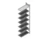 rayonnage pour classeurs,rayonnage suivant,HxlxP 2350x760x335mm