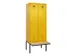 locker met bank,voor scheiding van kleding,HxBxD 2120x800x815mm,2vak
