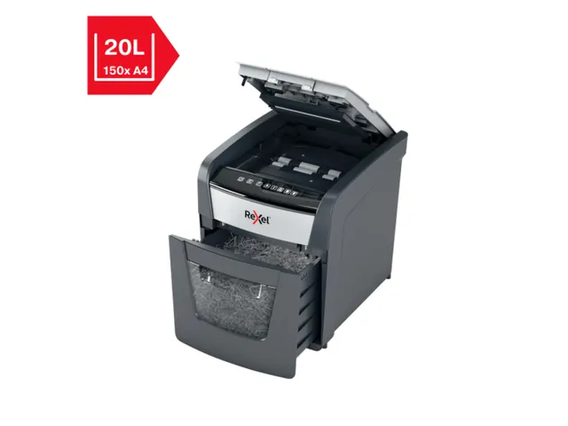 Papiervernietiger Rexel Optimum Auto+ 50X P-4 snippers 4x28mm