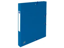 Elastobox Oxford Top File+ A4 25mm blauw