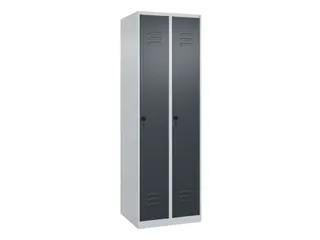 locker voor scheiding van kleding,HxBxD 1850x600x500mm,2vak - 1