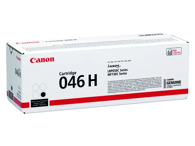 Canon 046H Toner Zwart voor i-SENSYS LBP650