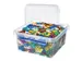 Sunware Opbergbox Q-line 18 Liter Transparant Blauw