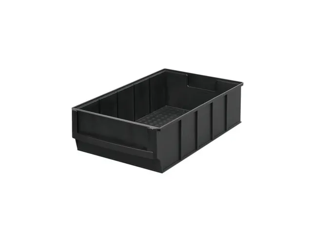 bac compartimentable ESD,HxlxP 81x183x300mm,PP,noir