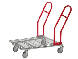 platformwagen,draagverm. 200kg,laadvl. LxB 850x600mm,staalplaat