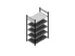 rayonnage pour classeurs,rayonnage départ,HxlxP 1750x810x635mm