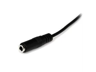 1m slim 3.5mm Stereo Audio Verlengkabel M/F - 3