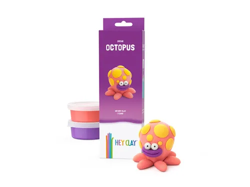Klei Hey Clay Octopus 3 potjes
