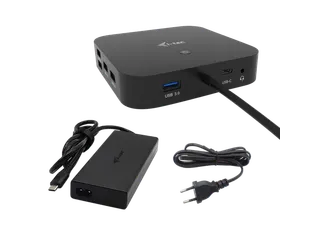 USB-C HDMI Dual DP Docking Station with Power Delivery 100 W + i-tec U - 5