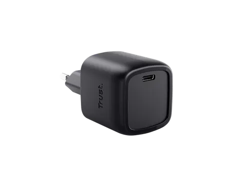 Trust Maxo USB oplader 30W GaN 25519 1x USB zwart